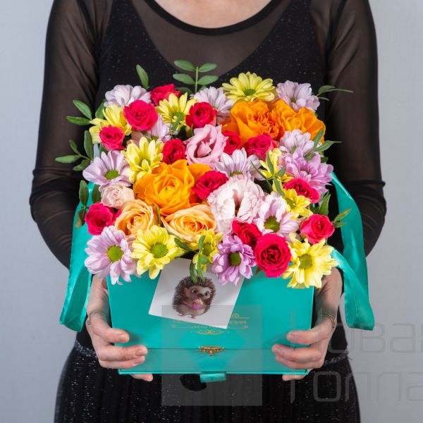 Коробка квадратная тиффани