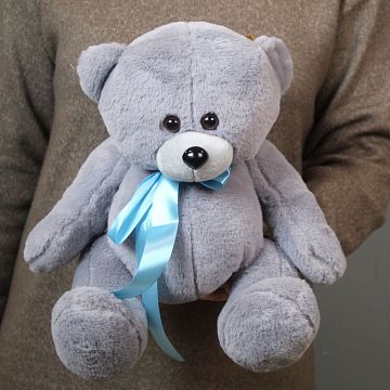 Серый мишка 60 см