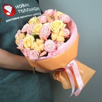 Букет розовое утро Букет розовое утро