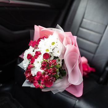 букет хризантем