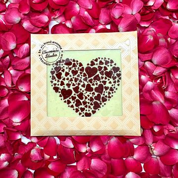 Шоколадная открытка Сердце