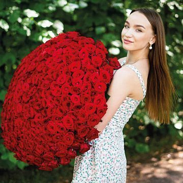 Букет  301 красная роза 60 см Букет  301 красная роза 60 см