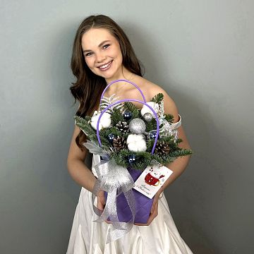 Зима в подарок в сумочке